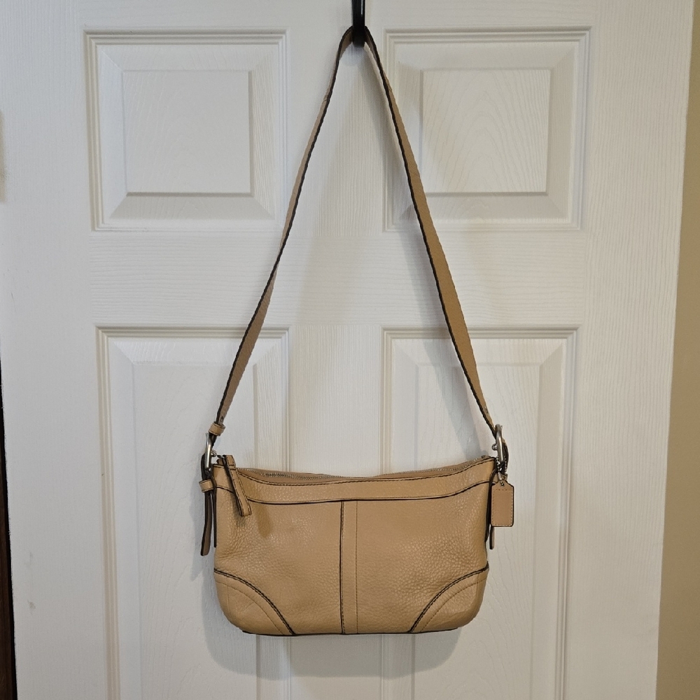 Coach Camel Tan And Silver Hardware - Picture 3 of 8